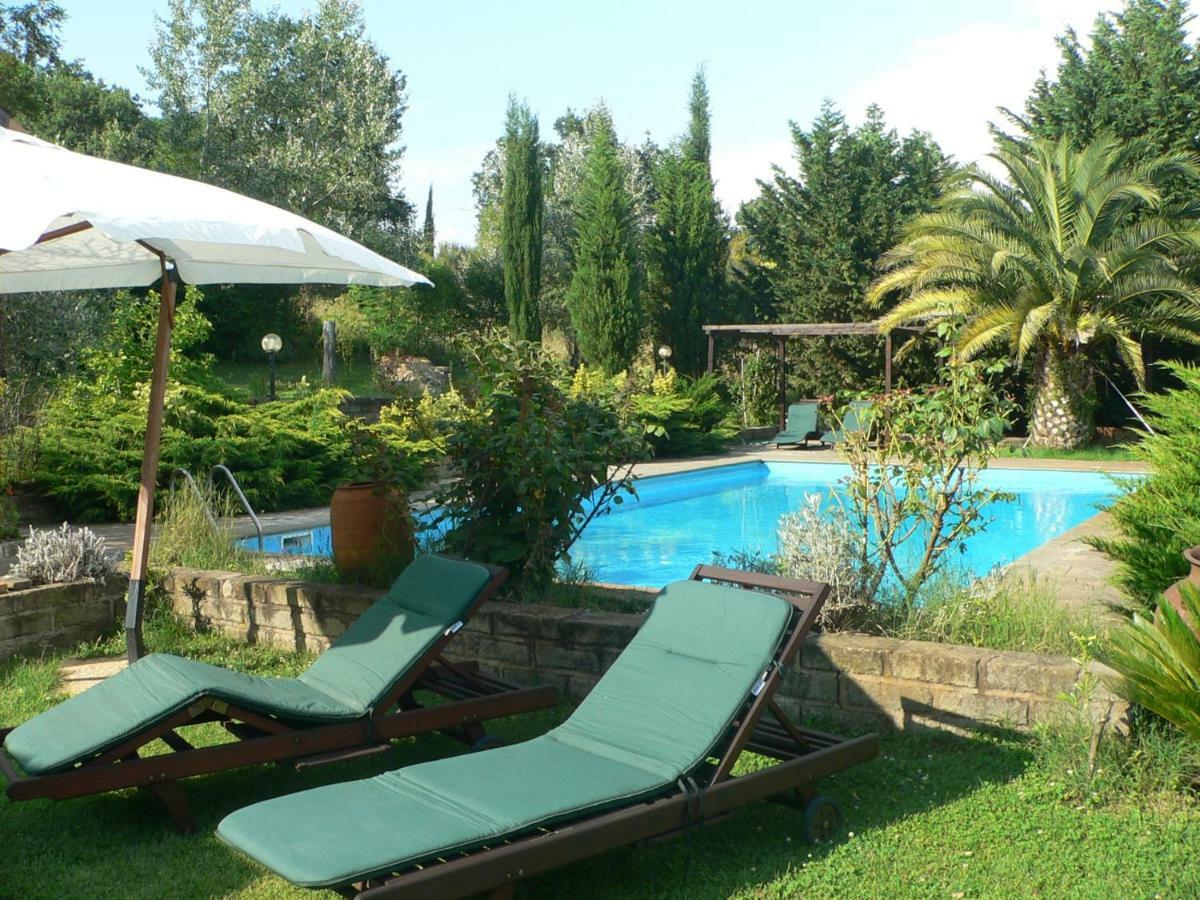 Villa Con Piscina Canale Monterano Eksteriør bilde